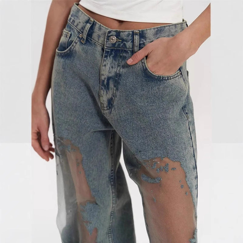 Retro straight-leg pants offering a timeless classic style with modern comfort and elegance