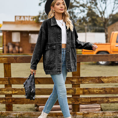 Vintage-inspired retro denim jacket showcasing classic style and timeless fashion appeal for all occasions