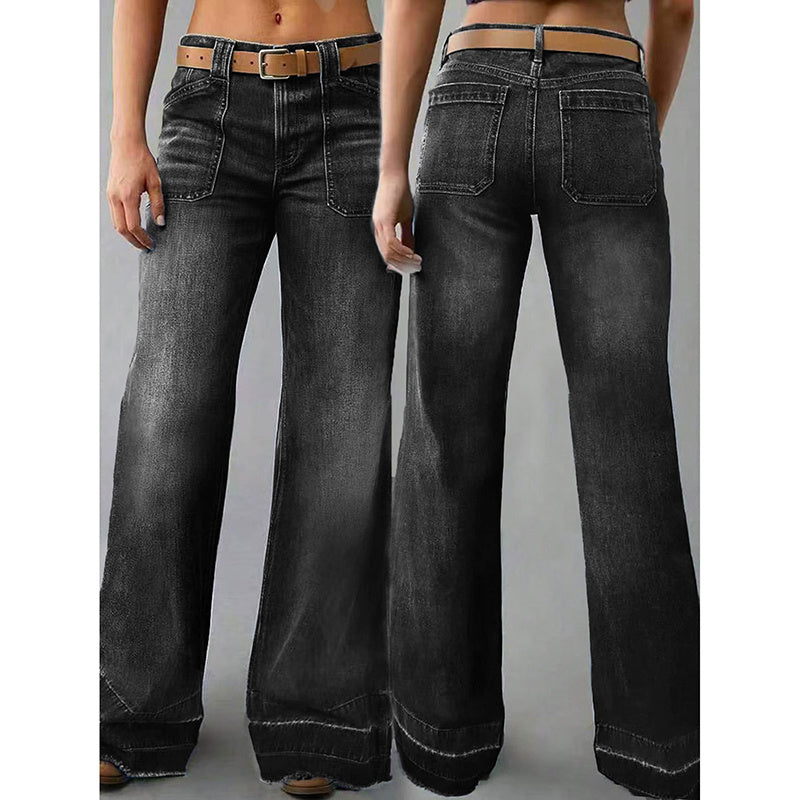 Elegant high-waisted wide leg pants for a comfortable yet stylish office look