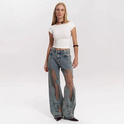 Retro straight-leg pants offering a timeless classic style with modern comfort and elegance