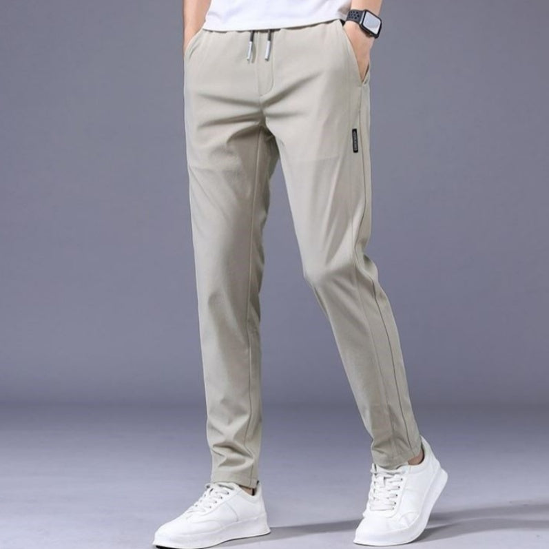 Comfortable Korean sweatpants designed for casual and stylish wear, perfect for everyday comfort and fashion.