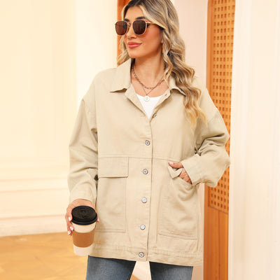 Vintage-inspired retro denim jacket showcasing classic style and timeless fashion appeal for all occasions