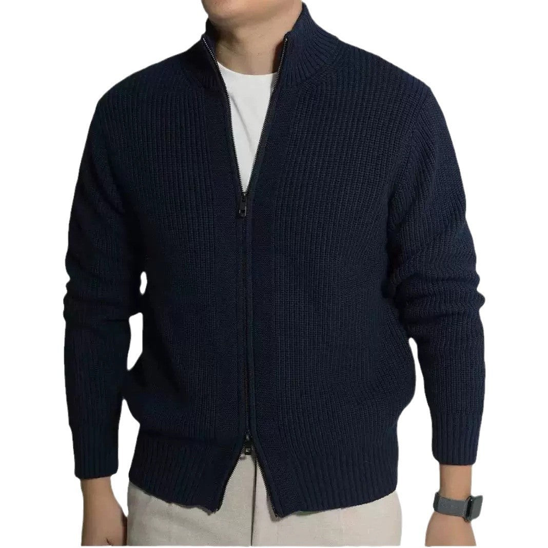 Stylish cardigan for men combining comfort and elegant design, perfect for formal and casual occasions