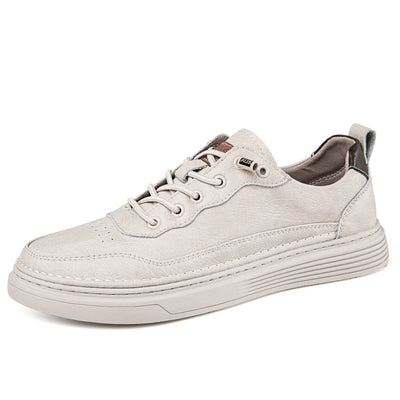 Elegant cowhide sports shoes combining durability and style for optimal athletic performance