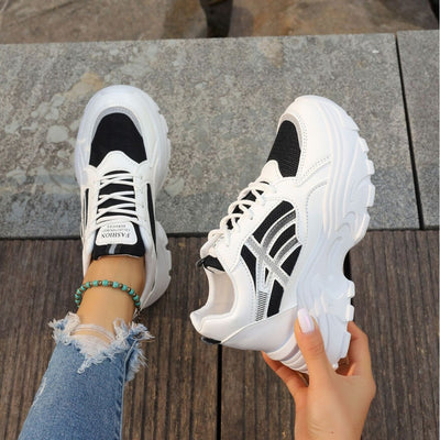 Stylish dad shoes and sneakers combination perfect for casual and comfortable everyday wear