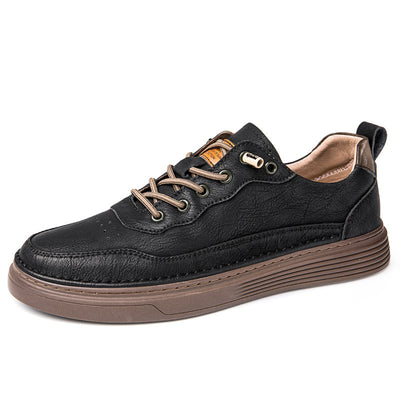 Elegant cowhide sports shoes combining durability and style for optimal athletic performance
