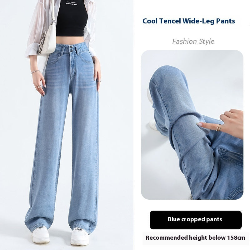 Comfortable Lyocell denim fabric combining sustainability and style for eco-friendly fashion.