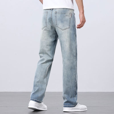 Loose straight summer thin blouse for breezy and comfortable warm-weather fashion