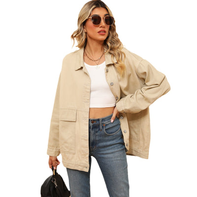 Vintage-inspired retro denim jacket showcasing classic style and timeless fashion appeal for all occasions