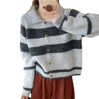 Vintage retro sweater featuring classic knit patterns for timeless style and warmth