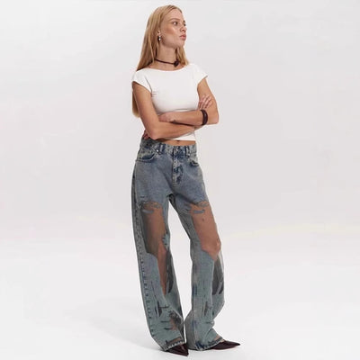 Retro straight-leg pants offering a timeless classic style with modern comfort and elegance