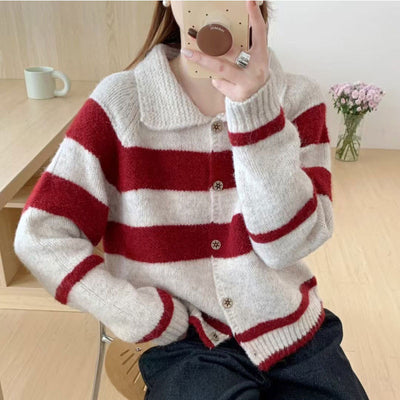 Vintage retro sweater featuring classic knit patterns for timeless style and warmth