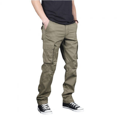 Plus size cargo pants designed for comfort and style, offering a versatile fit for all-day wear.