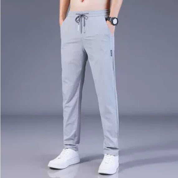 Thin Casual Pants Loose Straight Sweatpants Men's Clothing
