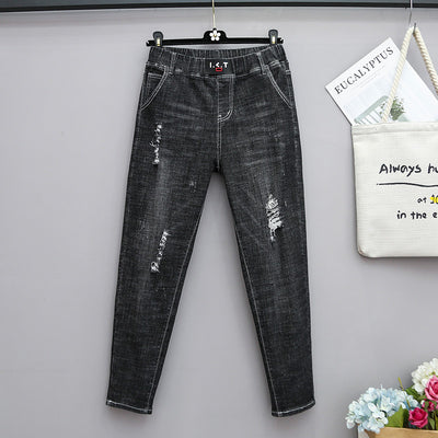 Plus size high waist leggings offering comfortable fit and stylish design for all body types.