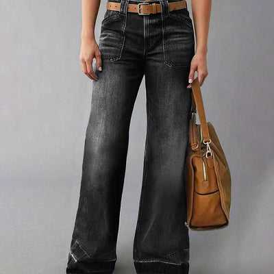 Elegant high-waisted wide leg pants for a comfortable yet stylish office look